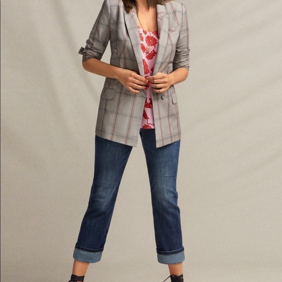 CAbi Jackets & Blazers - Cabi Sleuth Houndstooth Academia Blazer size 2